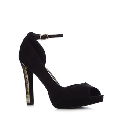 Black 'Faye' high court shoes